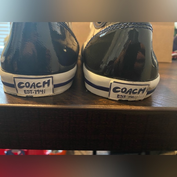 Coach “Folly” Brown Signature “C” Sneakers 9.5 - Picture 5 of 6